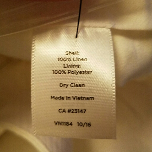 Talbot linen white pants - Picture 7 of 7